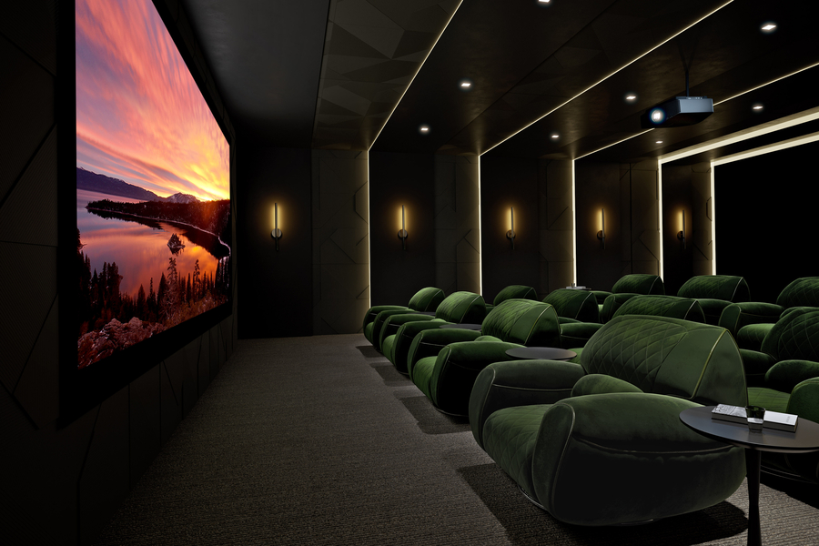 Create a Luxe Cinematic Experience with a Home Theater